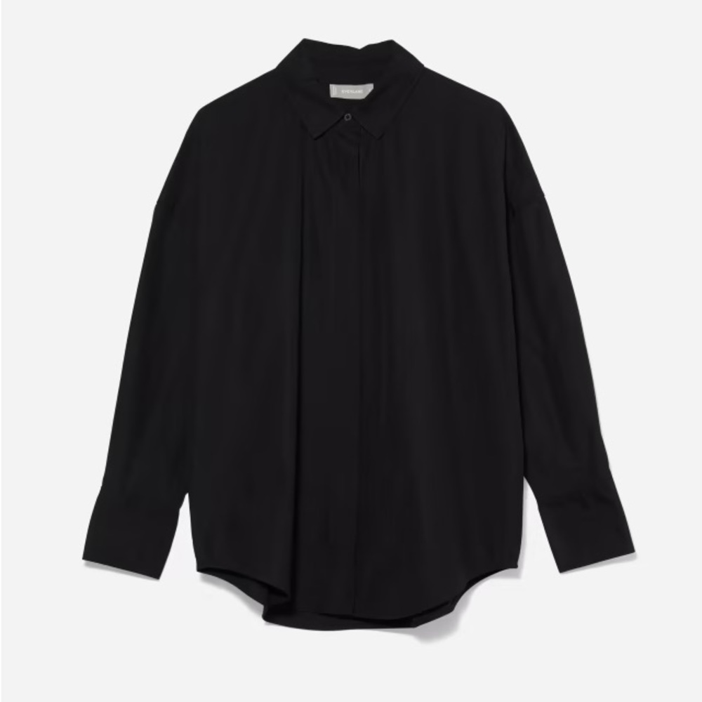 Everlane Oversized Poplin Shirt Size S